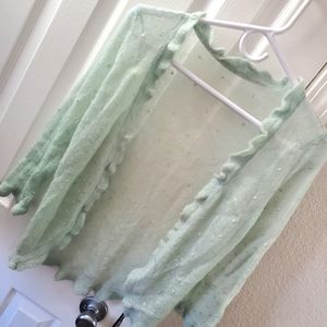 Vintage 1950's Mohair & Sequence Cardigan